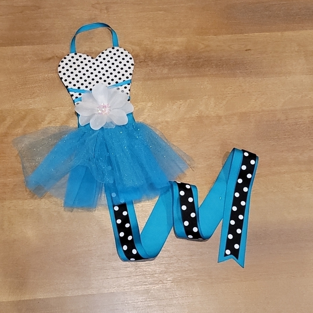 NWT Polka Dot Tulle Tutu BOW HOLDER - Picture 4 of 5